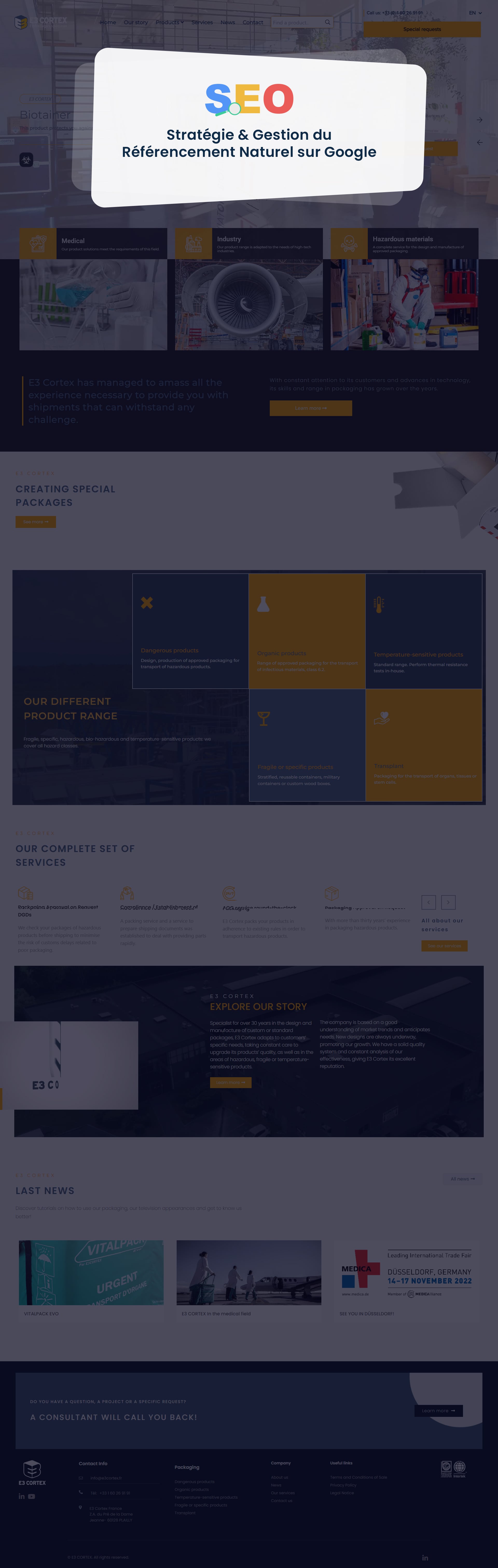 E3 cortex seo