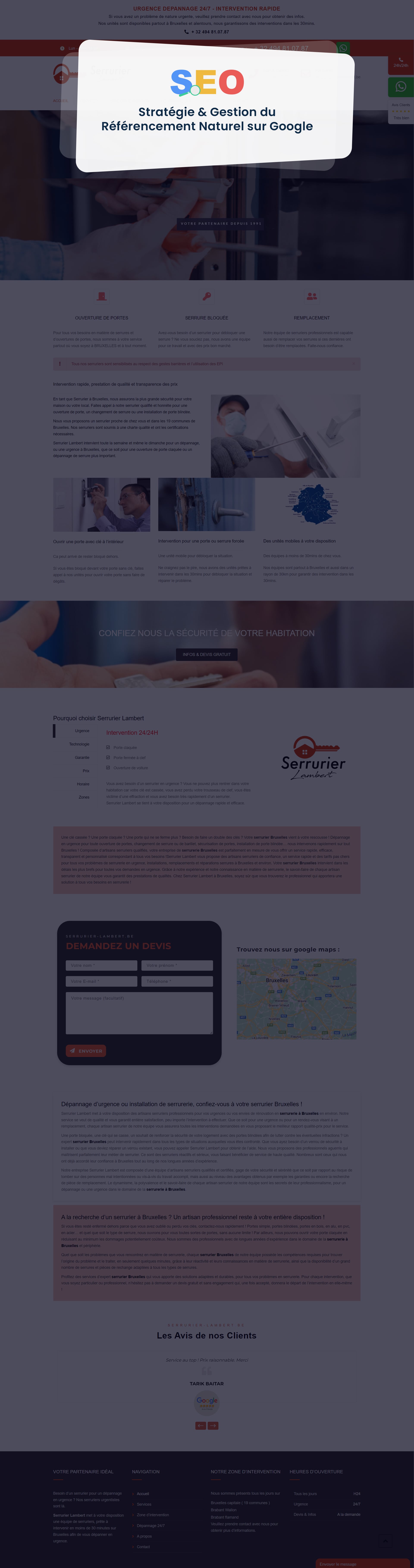 serrurier seo